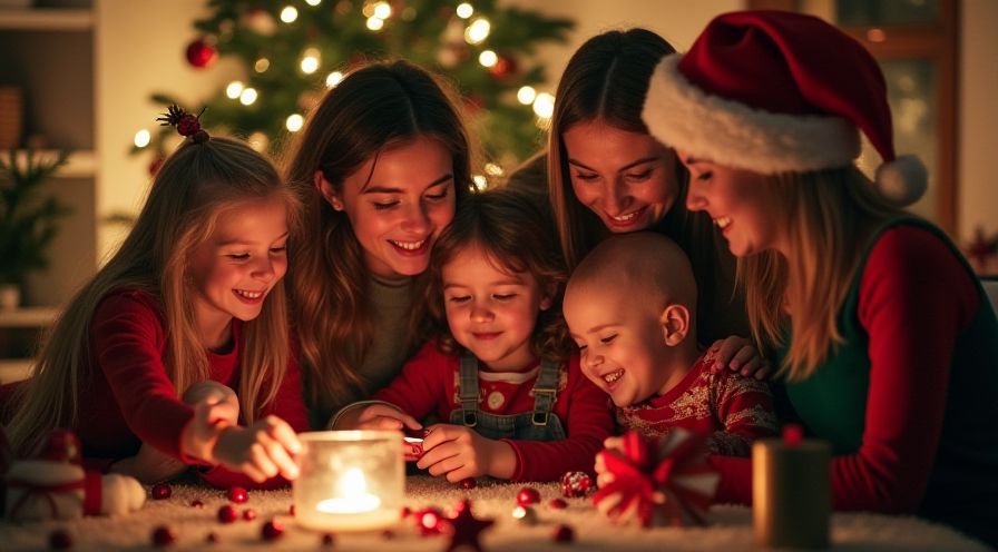 Weihnachtliche Plätzchen